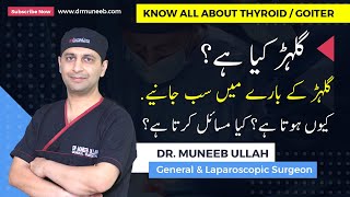 Thyroid Goiter  Know it All drmuneeb [upl. by Htbazile]