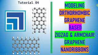 Modeling Orthorhombic Graphene Based Zigzag amp Armchair Graphene Nanoribbons [upl. by Nishi503]