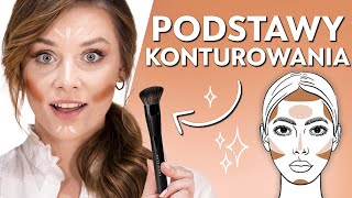 Prosty sposób na KONTUROWANIE TWARZY ✨ Krok po kroku [upl. by Nilrah]