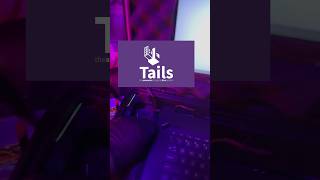 Tails Linux best feature 🤫 privacy onlineprivacy cybersecurity hackingtools shorts [upl. by Rolyat]