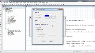 CSI SAFE  04 Define Soil Subgrade Modulas Allowable bearing pressure and settlement [upl. by Yenitirb]