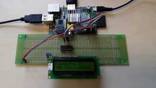 Raspberry Pi  SPI LCD  GPIO Test [upl. by Victorie]