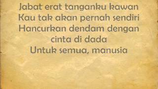 SUPERMAN IS DEAD  KUAT KITA BERSINAR LYRICS [upl. by Daney477]