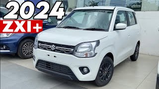 WAGON R 2024 ZXI PLUS TOP MODEL ₹81 Lakh ❤️ MARUTI SUZUKI WAGONR ZXI PLUS 2024 WHITE COLOUR 🔥 [upl. by Solegnave]