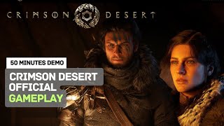 Crimson Desert 50 mins Official Gameplay  Exclusive [upl. by Ahsonek]