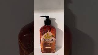 Hempz Pumpkin Spice and Vanilla Chai Review [upl. by Aliuqahs472]