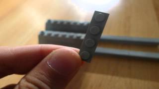 Lego semi auto desert eagle brickshooter TUTORIAL [upl. by Sirraj]