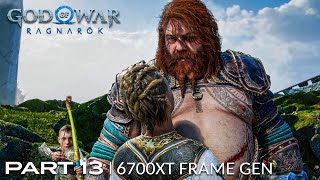 Invitation to Asgard  God of War RAGNAROK  Part 13  6700XT Frame Gen No Commentary [upl. by Caylor]