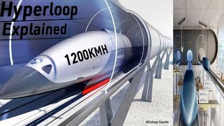 Hyperloop virgin 1200KMH explained world fastest Train In India in Dubai in America Elon musk [upl. by Finegan]