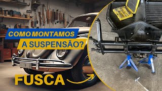 COMO MONTAMOS A SUSPENSÃO DO FUSCA COMO FICOU  DEU CERTO [upl. by Nadual]