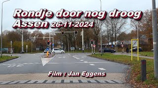 Rondje door nog droog Assen 26 11 2024 [upl. by Storm]