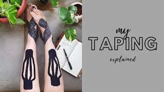 How To Use Kinesiology Taping for Ehlers Danlos Syndrome amp Hypermobility Spectrum Disorder CC [upl. by Leirda]