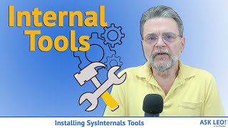 Installing SysInternals Tools [upl. by Emsoc907]