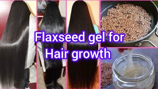 Flaxseed gel for hair growth and skin flaxseedsbenefits flaxseed haircare haircaretips hair [upl. by Toulon383]