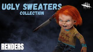 Ugly Sweaters Collection Showcase Animation  Dead by Daylight [upl. by Sobmalarah]