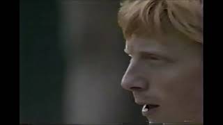 Finale Wimbledon Edberg Vs Becker 1988 The best of [upl. by Acirre13]