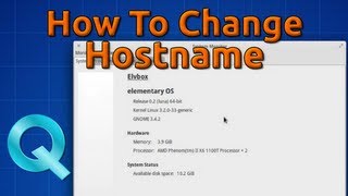 How to change Hostname  Computer Name in Ubuntu or Debian [upl. by Alaehs]