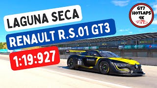 GT7  DAILY RACE B  Laguna Seca  Renault RS01  GT3 [upl. by Onfroi987]