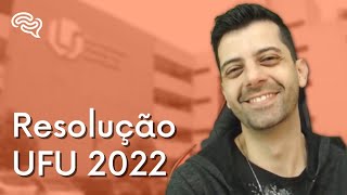 Resolução UFU 20222 reaplicação  Matemática  Prof Gabs [upl. by Roanne635]