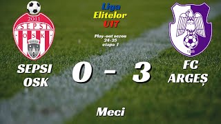 Sepsi OSK 03 FC Arges Cupa Elite U17 grupa Vest et 1 [upl. by Darcee]