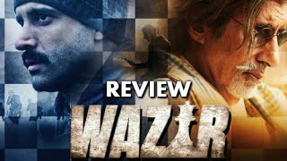 Wazir Movie Review  Farhan Akhtar Amitabh Bachhan Neil Nitin Mukesh John Abraham [upl. by Anilejna]