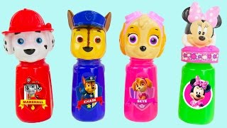 Slime surprises with paw patrol toys [upl. by Redford]