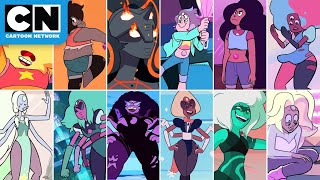 Top Gem Fusions  Steven Universe  Cartoon Network [upl. by Emorej]