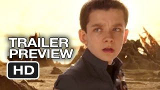 Enders Game Final Trailer Preview 2013  Harrison Ford SciFi Movie HD [upl. by Tevis]