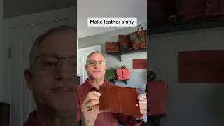 Making Leather Shiny DIY [upl. by Henig]