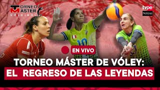 Torneo Máster de Vóley El regreso de las Leyendas en Lima con las estrellas olímpicas y mundiales [upl. by Ariahs]