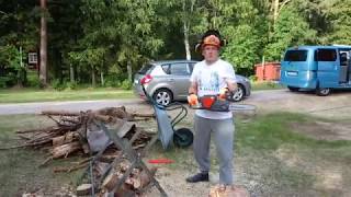 Husqvarna 120i Battery Chainsaw [upl. by Tsirc17]