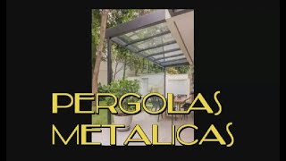 quotPeRgOLa MeTaLicAquot para tu casa PEGOLAS PERBOLAS DE METAparar jardin garaje ingreso terraza [upl. by Freudberg]