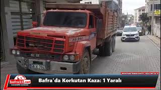 Bafrada Korkutan Kaza 1 Yaralı [upl. by Rayle]