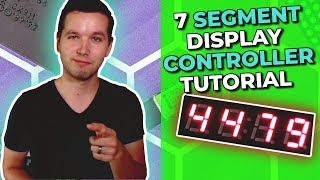 How to Create a 7 Segment Controller in Verilog  Xilinx FPGA Programming Tutorials [upl. by Naek722]