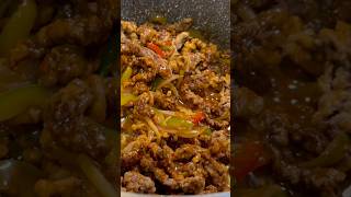 The ultimate crispy beef recipe is good for dinners  Restaurant style Beef chilli dry chinesefood [upl. by Htiek]