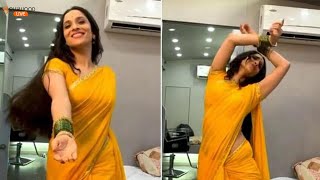 Ankita Lokhande Beautifully Dances On SilsilaYeChaahatKa Song From The Devdas Movie Shorts Dance [upl. by Amme498]