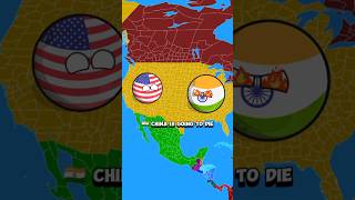 China Steals India Chappal 🩴Part 3 countryballs shorts trending short viralvideo shortvideo [upl. by Ted686]