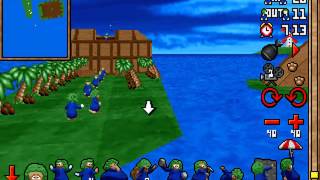 Lemmings 3D  Tricky Level 4 [upl. by Hayne10]