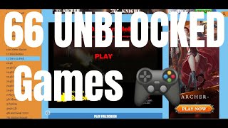 Unblocked Games 66 EZ 2023  UNBLOCKED games [upl. by Ahsiuqet465]