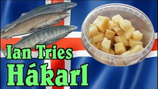 Something Completely Different Ian Tries Hákarl Icelandic Fermented Shark [upl. by Nnalyrehs803]