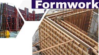 What is the purpose of Formwork Types of formwork [upl. by Teriann]