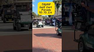 TRUMP Takes Over The Villages in EPIC Golf Cart Parade [upl. by Olegnaid451]