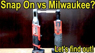 Best Ratchet ROUND 2 Snap On vs Milwaukee Ryobi Husky Ingersoll Rand ACDelco [upl. by Christis]