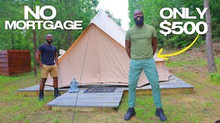 We Converted A Tent Into A House [upl. by Natsud628]