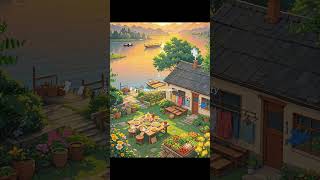 Sunset Serenity Riverside Cottage Dining 🌄🍽️ [upl. by Moreland]