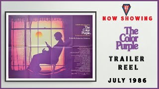 THE COLOR PURPLE July 1986 ABC Cinema Trailer Reel  Home Cinema [upl. by Einnaej]