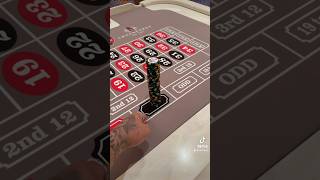 I bet 5500 on ONE spin of roulette casino gamble gambling lasvegas roulette [upl. by Lebiralc]