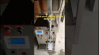 Liquid pouch packing machine 9843313306 paccoautomation coimbatore packing [upl. by Netti231]