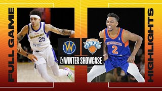 Westchester Knicks vs Santa Cruz Warriors  Game Highlights [upl. by Hama]