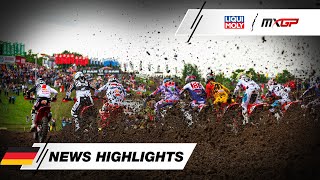 News Highlights  Liqui Moly MXGP of Germany 2024 MXGP Motocross [upl. by Baiss]